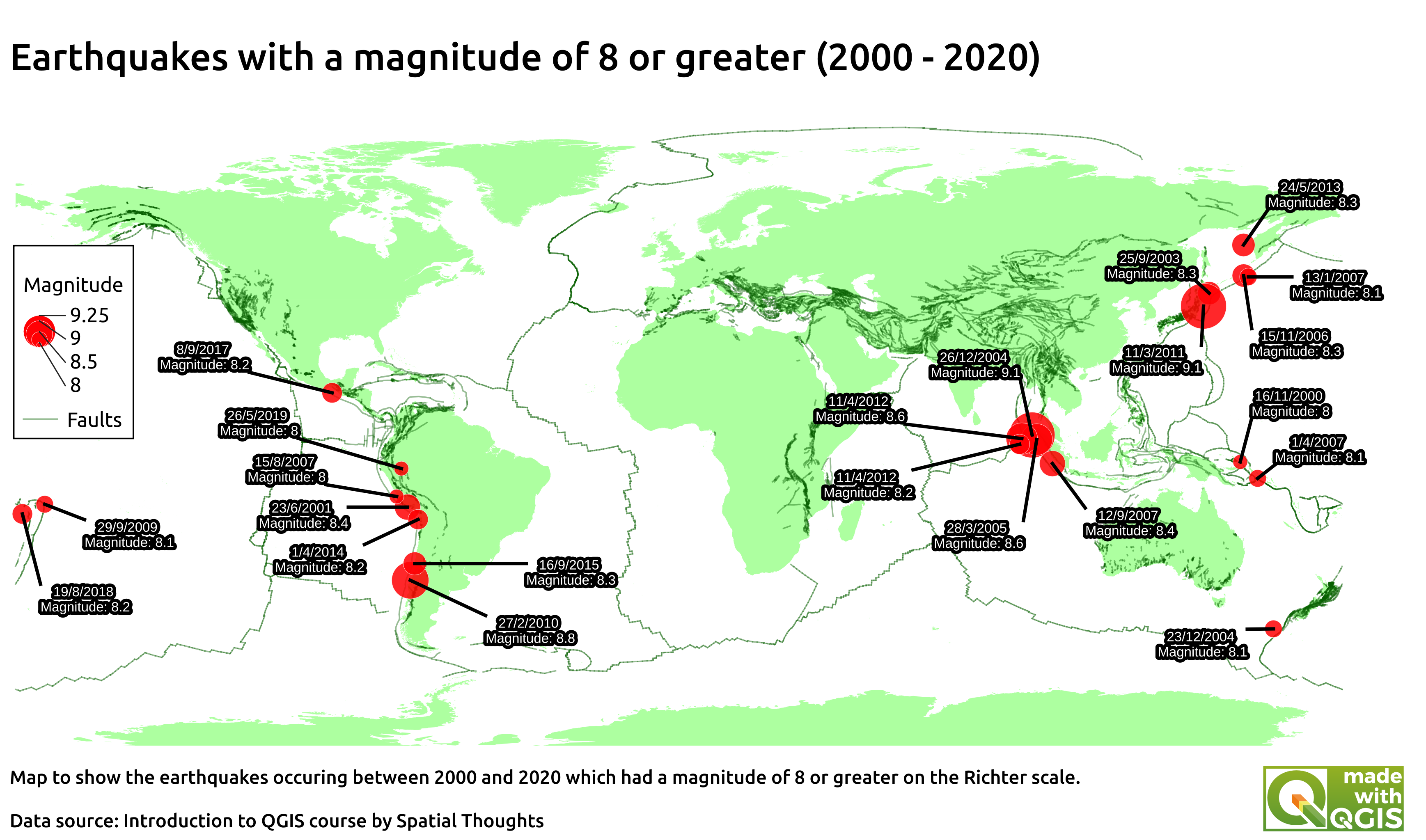 earthquakeMagnitude